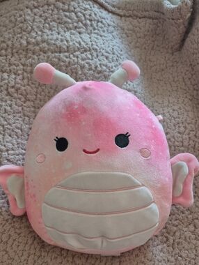Pink Plush Butterfly Creature Pillow